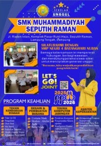 Pengumuman Hasil Tes PPDB SMK Muhammadiyah Seputih Raman part 1