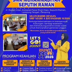 Pengumuman Hasil Tes PPDB SMK Muhammadiyah Seputih Raman part 1